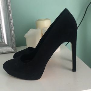 Black heels